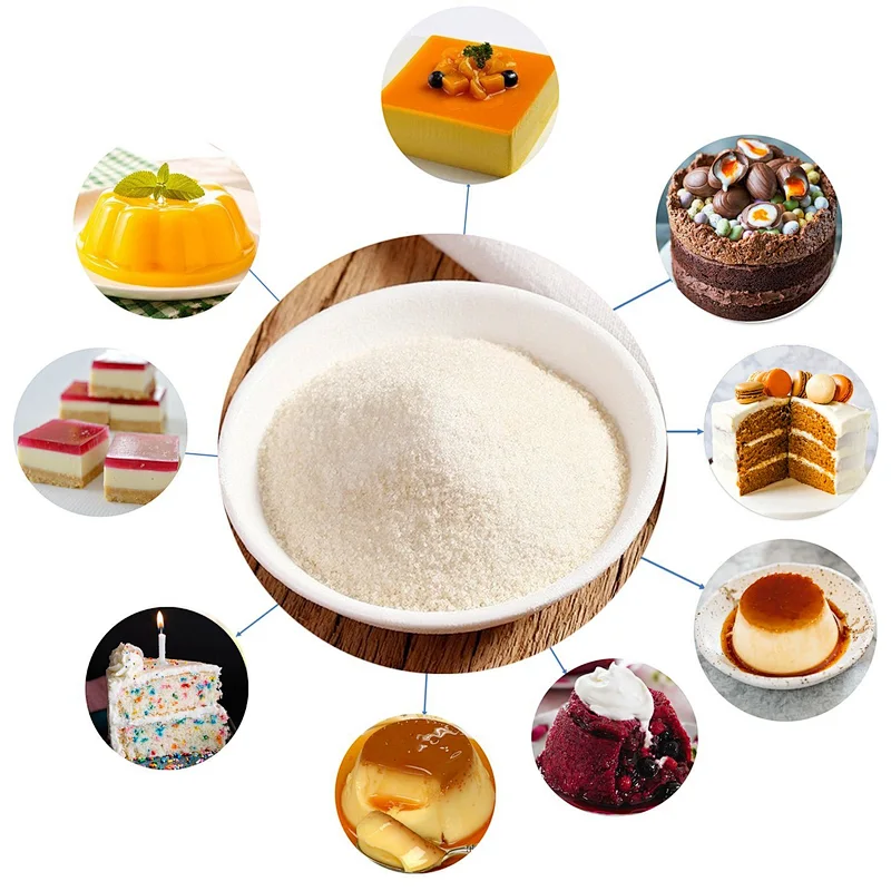 Bulk Stabilizer Food Grade gelatin Ingredients Halal Kosher gelatine Manufacturers Beef Gelatin 120-180 bloom